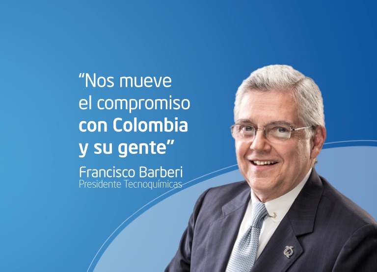 “Nos mueve el compromiso con Colombia y su gente”: Francisco José Barberi al recibir la Orden al Mérito Empresarial de la Andi